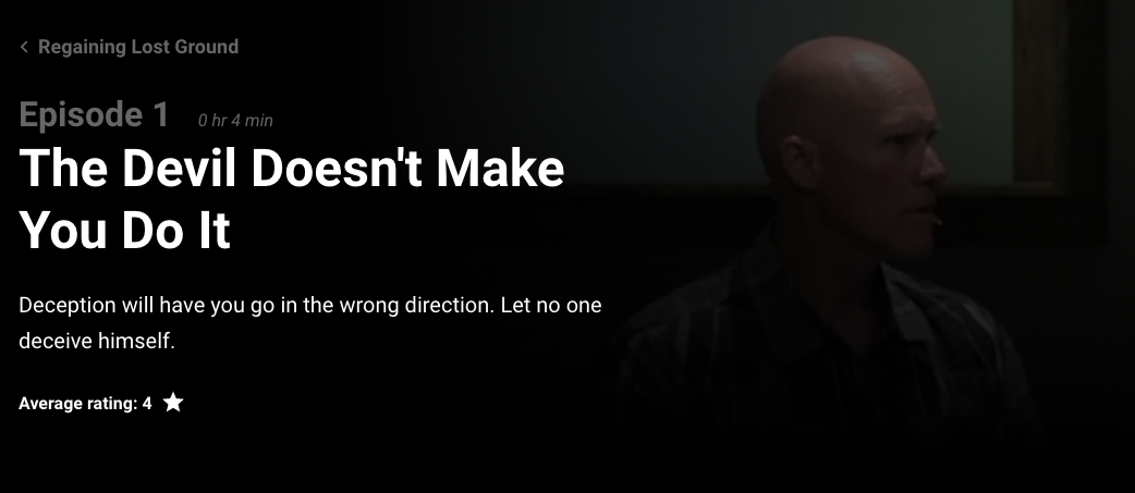 [Pure Flix] The Devil Doesn’t Make You Do It